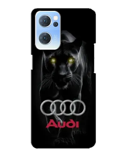 Чехол для OPPO Reno7 5G с картинкой «Пантера и Audi» Чехол для OPPO Reno7 5G с картинкой «Пантера и Audi»