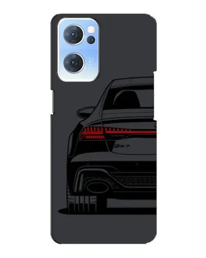 Чехол для OPPO Reno7 5G с картинкой «Задняя часть Audi — арт» Чехол для OPPO Reno7 5G с картинкой «Задняя часть Audi — арт»