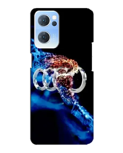 Чехол для OPPO Reno7 5G с картинкой «Энергия лого Audi» Чехол для OPPO Reno7 5G с картинкой «Энергия лого Audi»