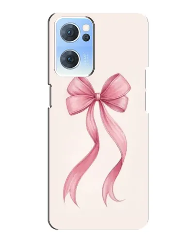 Чехол для OPPO Reno7 5G с картинкой «Розовый бант»