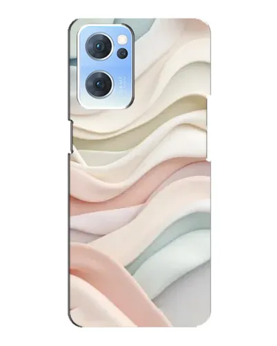 Чехол для OPPO Reno7 5G с картинкой «Пастельные нежные волны» Чехол для OPPO Reno7 5G с картинкой «Пастельные нежные волны»