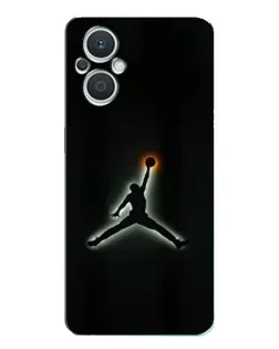 Чехол для OPPO Reno7 Lite (5G) с картинкой «Jordan Gradient Logo» Чехол для OPPO Reno7 Lite (5G) с картинкой «Jordan Gradient Logo»
