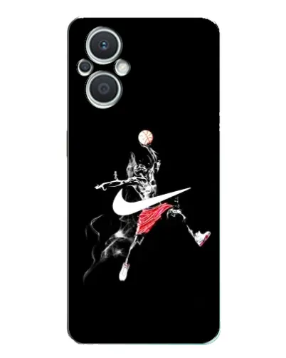 Чехол для OPPO Reno7 Lite (5G) с картинкой «Jordan Jumpman»
