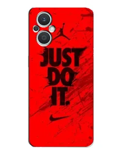 Чехол для OPPO Reno7 Lite (5G) с картинкой «Nike Just Do It»