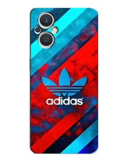 Чехол для OPPO Reno7 Lite (5G) с картинкой «Абстракция Adidas» Чехол для OPPO Reno7 Lite (5G) с картинкой «Абстракция Adidas»