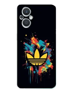 Чехол для OPPO Reno7 Lite (5G) с картинкой «Adidas Splash» Чехол для OPPO Reno7 Lite (5G) с картинкой «Adidas Splash»