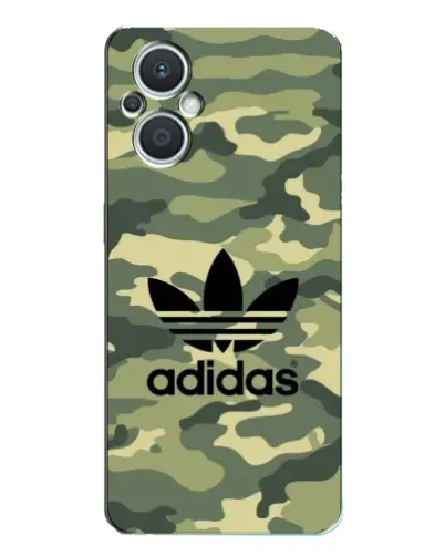 Чехол для OPPO Reno7 Lite (5G) с картинкой «Милитари стиль Adidas» Чехол для OPPO Reno7 Lite (5G) с картинкой «Милитари стиль Adidas»