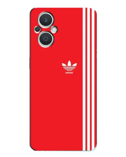 Чехол для OPPO Reno7 Lite (5G) с картинкой «Красный минимализм Adidas» Чехол для OPPO Reno7 Lite (5G) с картинкой «Красный минимализм Adidas»