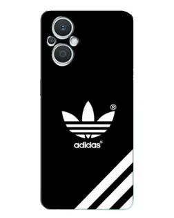Чехол для OPPO Reno7 Lite (5G) с картинкой «Adidas с диагональными полосами»