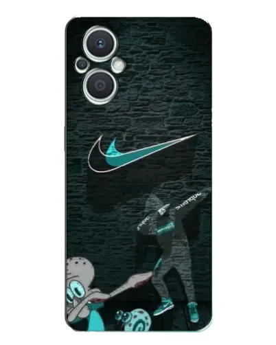 Чехол для OPPO Reno7 Lite (5G) с картинкой «Спортивный арт Nike»