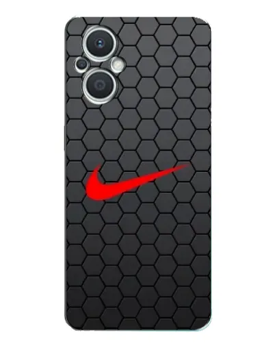 Чехол для OPPO Reno7 Lite (5G) с картинкой «Nike — карбоновая сетка»