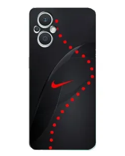 Чехол для OPPO Reno7 Lite (5G) с картинкой «Абстрактный дизайн Nike»