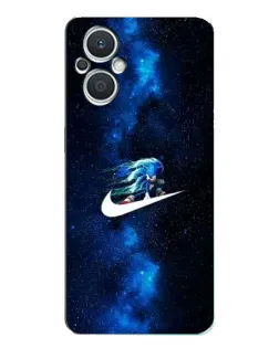 Чехол для OPPO Reno7 Lite (5G) с картинкой «Звездный путь Nike»