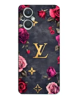 Чехол для OPPO Reno7 Lite (5G) с картинкой «Цветочный Louis Vuitton» Чехол для OPPO Reno7 Lite (5G) с картинкой «Цветочный Louis Vuitton»