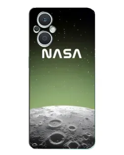 Чехол для OPPO Reno7 Lite (5G) с картинкой «NASA — лунный градиент»