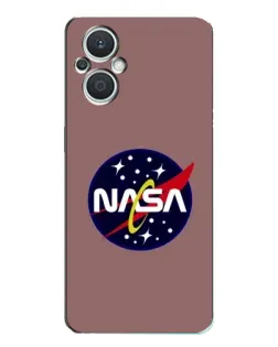 Чехол для OPPO Reno7 Lite (5G) с картинкой «NASA — ретро космос»
