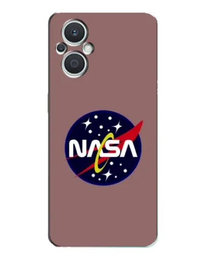 Чехол для OPPO Reno7 Lite (5G) с картинкой «NASA — ретро космос»