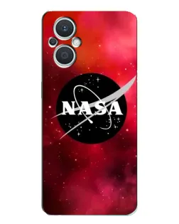 Чехол для OPPO Reno7 Lite (5G) с картинкой «NASA — красная туманность»