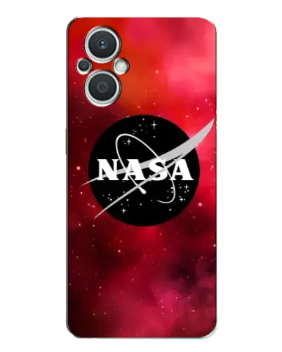 Чехол для OPPO Reno7 Lite (5G) с картинкой «NASA — красная туманность»