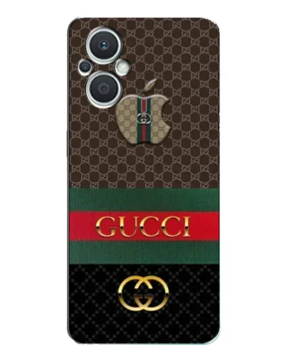 Чехол для OPPO Reno7 Lite (5G) с картинкой «Gucci — брендированный десерт»