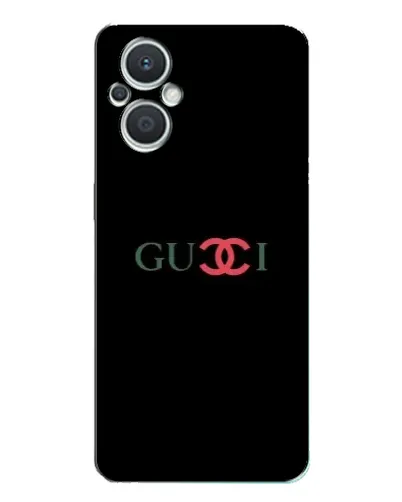 Чехол для OPPO Reno7 Lite (5G) с картинкой «Gucci — красный градиент»