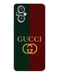 Чохол для OPPO Reno7 Lite (5G) з картинкою «Gucci — темно-зелений градієнт»