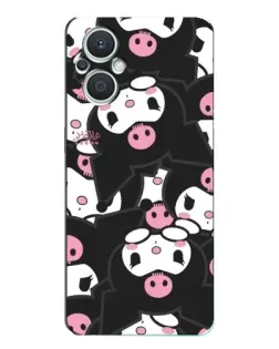 Чехол для OPPO Reno7 Lite (5G) с картинкой «Паттерн голов Куроми» Чехол для OPPO Reno7 Lite (5G) с картинкой «Паттерн голов Куроми»