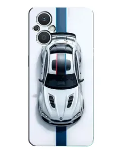 Чехол для OPPO Reno7 Lite (5G) с картинкой «Вид сверху — BMW M» Чехол для OPPO Reno7 Lite (5G) с картинкой «Вид сверху — BMW M»