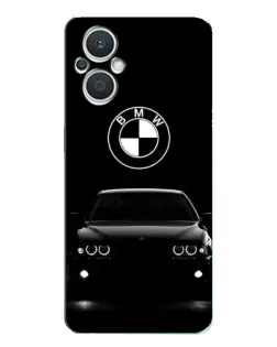 Чехол для OPPO Reno7 Lite (5G) с картинкой «BMW — взгляд из темноты»