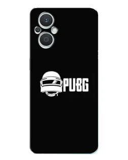 Чехол для OPPO Reno7 Lite (5G) с картинкой «PUBG — классический лого»