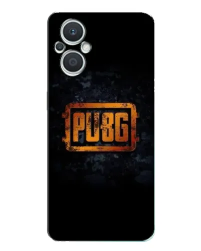Чехол для OPPO Reno7 Lite (5G) с картинкой «PUBG — золотой логотип»