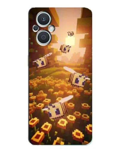 Чехол для OPPO Reno7 Lite (5G) с картинкой «Поле подсолнухов»