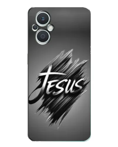 Чехол для OPPO Reno7 Lite (5G) с картинкой «Надпись Jesus Graffiti» Чехол для OPPO Reno7 Lite (5G) с картинкой «Надпись Jesus Graffiti»