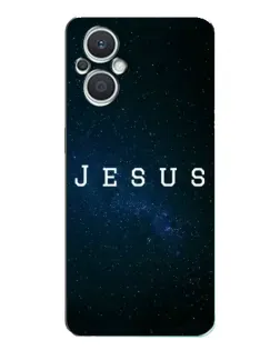 Чехол для OPPO Reno7 Lite (5G) с картинкой «Звездное небо Jesus»