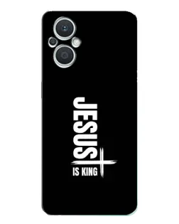 Чехол для OPPO Reno7 Lite (5G) с картинкой «Вертикаль веры Jesus»