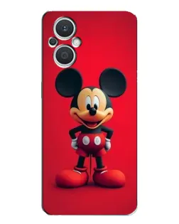 Чехол для OPPO Reno7 Lite (5G) с картинкой «Mickey в полный рост»
