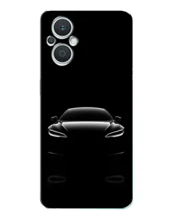 Чехол для OPPO Reno7 Lite (5G) с картинкой «Силуэт Tesla Night» Чехол для OPPO Reno7 Lite (5G) с картинкой «Силуэт Tesla Night»