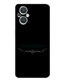 Чехол для OPPO Reno7 Lite (5G) с картинкой «Mercedes Stealth Look»