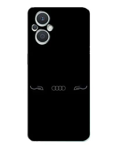 Чехол для OPPO Reno7 Lite (5G) с картинкой «Audi — световой подпись» Чехол для OPPO Reno7 Lite (5G) с картинкой «Audi — световой подпись»
