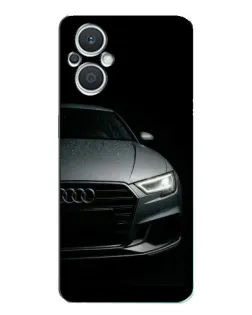Чехол для OPPO Reno7 Lite (5G) с картинкой «Audi — детализация кузова» Чехол для OPPO Reno7 Lite (5G) с картинкой «Audi — детализация кузова»