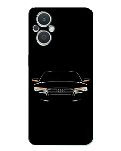 Чехол для OPPO Reno7 Lite (5G) с картинкой «Audi — ночной контур» Чехол для OPPO Reno7 Lite (5G) с картинкой «Audi — ночной контур»