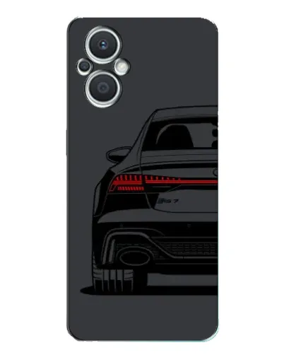 Чехол для OPPO Reno7 Lite (5G) с картинкой «Задняя часть Audi — арт» Чехол для OPPO Reno7 Lite (5G) с картинкой «Задняя часть Audi — арт»