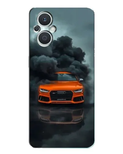 Чехол для OPPO Reno7 Lite (5G) с картинкой «Audi в облаках дыма» Чехол для OPPO Reno7 Lite (5G) с картинкой «Audi в облаках дыма»