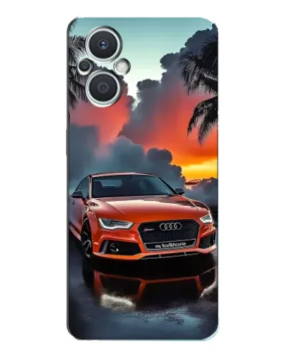 Чехол для OPPO Reno7 Lite (5G) с картинкой «Audi — закат» Чехол для OPPO Reno7 Lite (5G) с картинкой «Audi — закат»