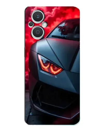 Чехол для OPPO Reno7 Lite (5G) с картинкой «Lamborghini красное сияние» Чехол для OPPO Reno7 Lite (5G) с картинкой «Lamborghini красное сияние»