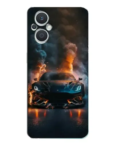 Чехол для OPPO Reno7 Lite (5G) с картинкой «Lamborghini дымная эстетика» Чехол для OPPO Reno7 Lite (5G) с картинкой «Lamborghini дымная эстетика»
