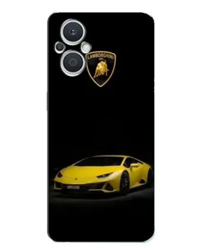 Чехол для OPPO Reno7 Lite (5G) с картинкой «Lamborghini желтый акцент» Чехол для OPPO Reno7 Lite (5G) с картинкой «Lamborghini желтый акцент»