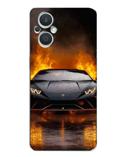 Чехол для OPPO Reno7 Lite (5G) с картинкой «Lamborghini в огне» Чехол для OPPO Reno7 Lite (5G) с картинкой «Lamborghini в огне»