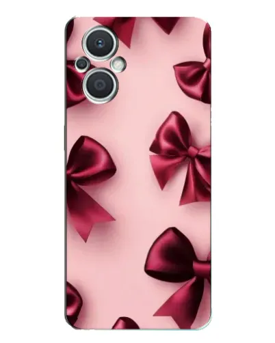 Чехол для OPPO Reno7 Lite (5G) с картинкой «Бордовый атлас»