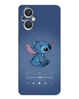 Чохол для OPPO Reno7 Lite (5G) з картинкою «Музичний Stitch» Чохол для OPPO Reno7 Lite (5G) з картинкою «Музичний Stitch»